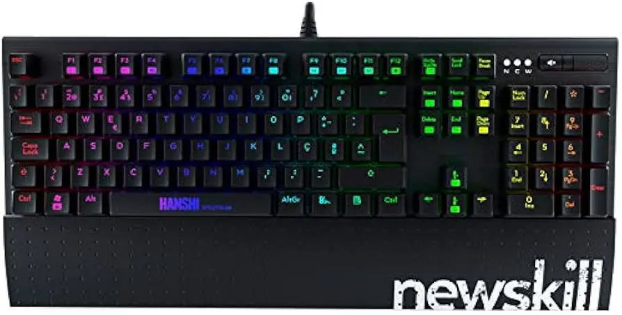 Cómo Quitar las Teclas de un Teclado Mecánico Newskill Hansi Spectrum - Cómo sacar las teclas del teclado como quitar teclas teclado mecanico newskill hanshi spectrum - Cómo sacar las teclas del teclado