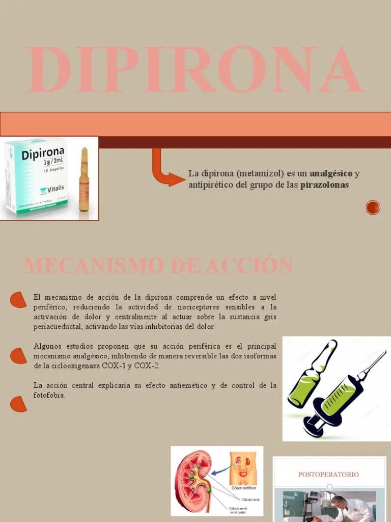 Dipirona: Mecanismo de acción, eficacia y efectos adversos - Cuál es el mecanismo de accion de la dipirona dipirona mecanismo de accion - Cuál es el mecanismo de accion de la dipirona