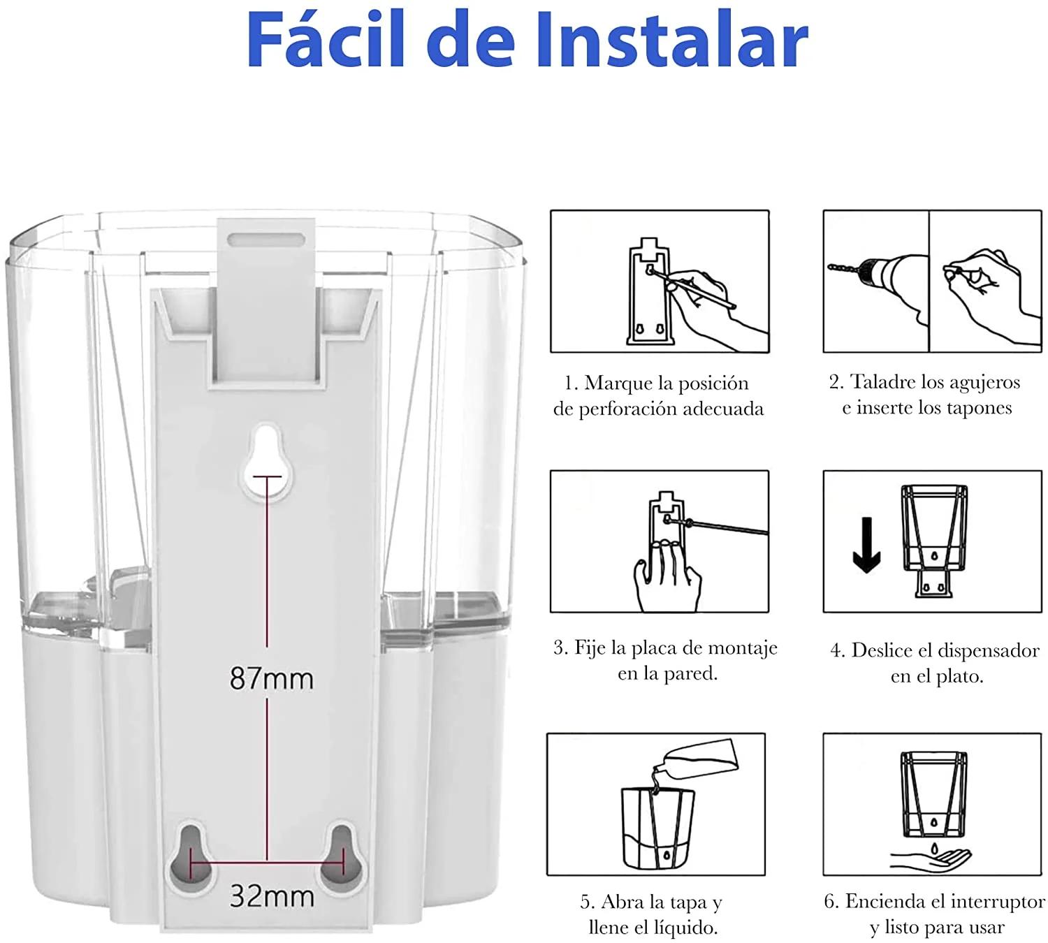 Mecanismo Dispensador de Jabón: Guía Completa - Cuánto cuesta un dispensador automático mecanismo dispensador de jabon - Cuánto cuesta un dispensador automático