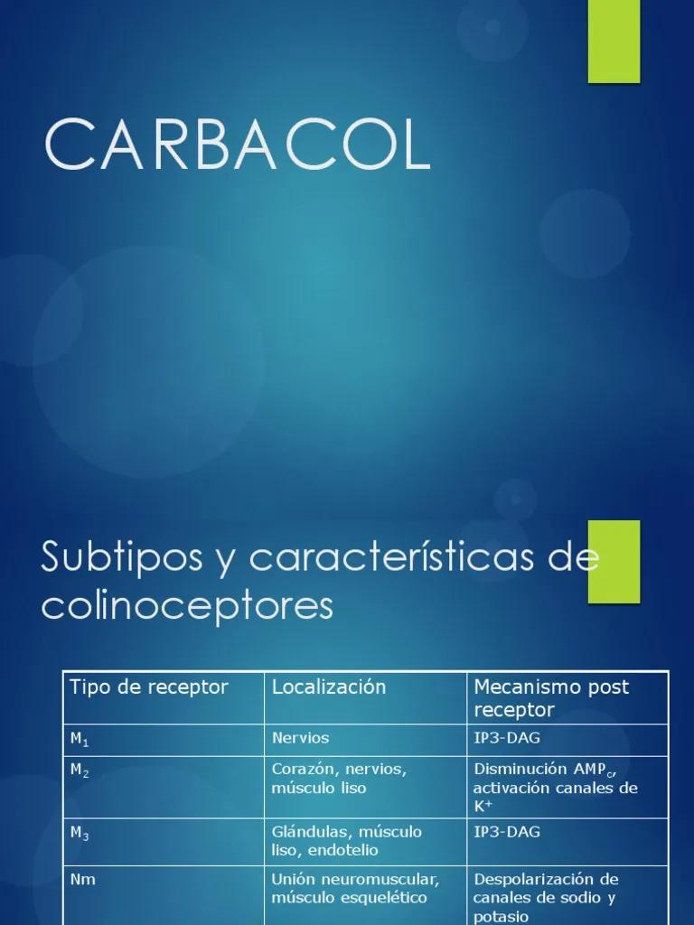 Carbacol: Mecanismo de Acción, Usos y Efectos Secundarios - Es el carbacol más potente que la pilocarpina carbacol mecanismo de accion - Es el carbacol más potente que la pilocarpina