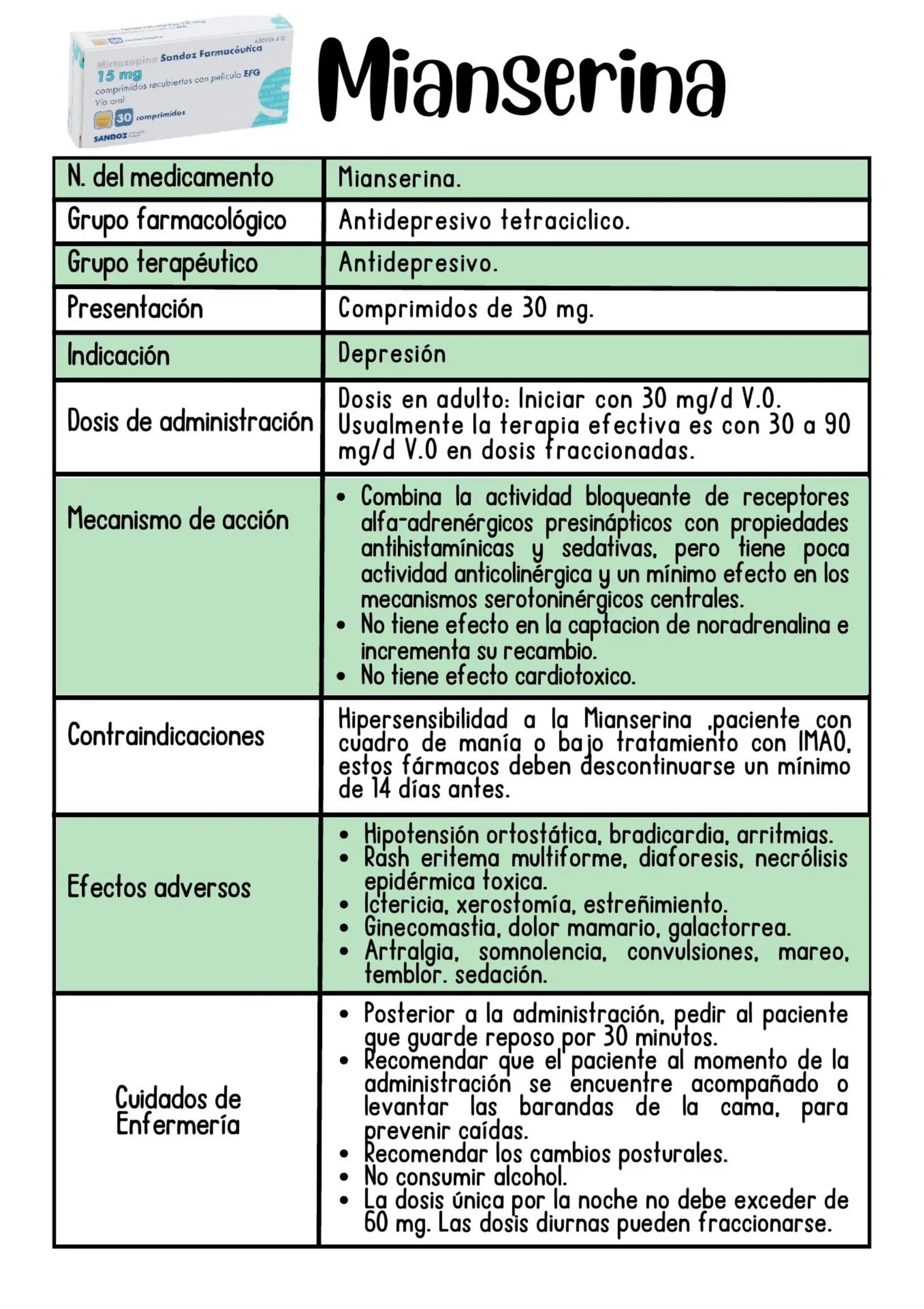 Mianserina: Mecanismo de Acción, Efectos y Usos - La mianserina es buena para la ansiedad mianserina mecanismo de accion - La mianserina es buena para la ansiedad