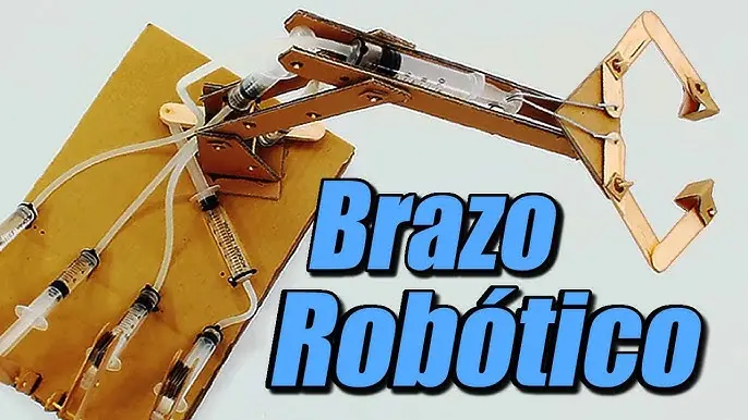 brazo mecanico con sistema hidraulico - Los brazos robóticos utilizan hidráulica